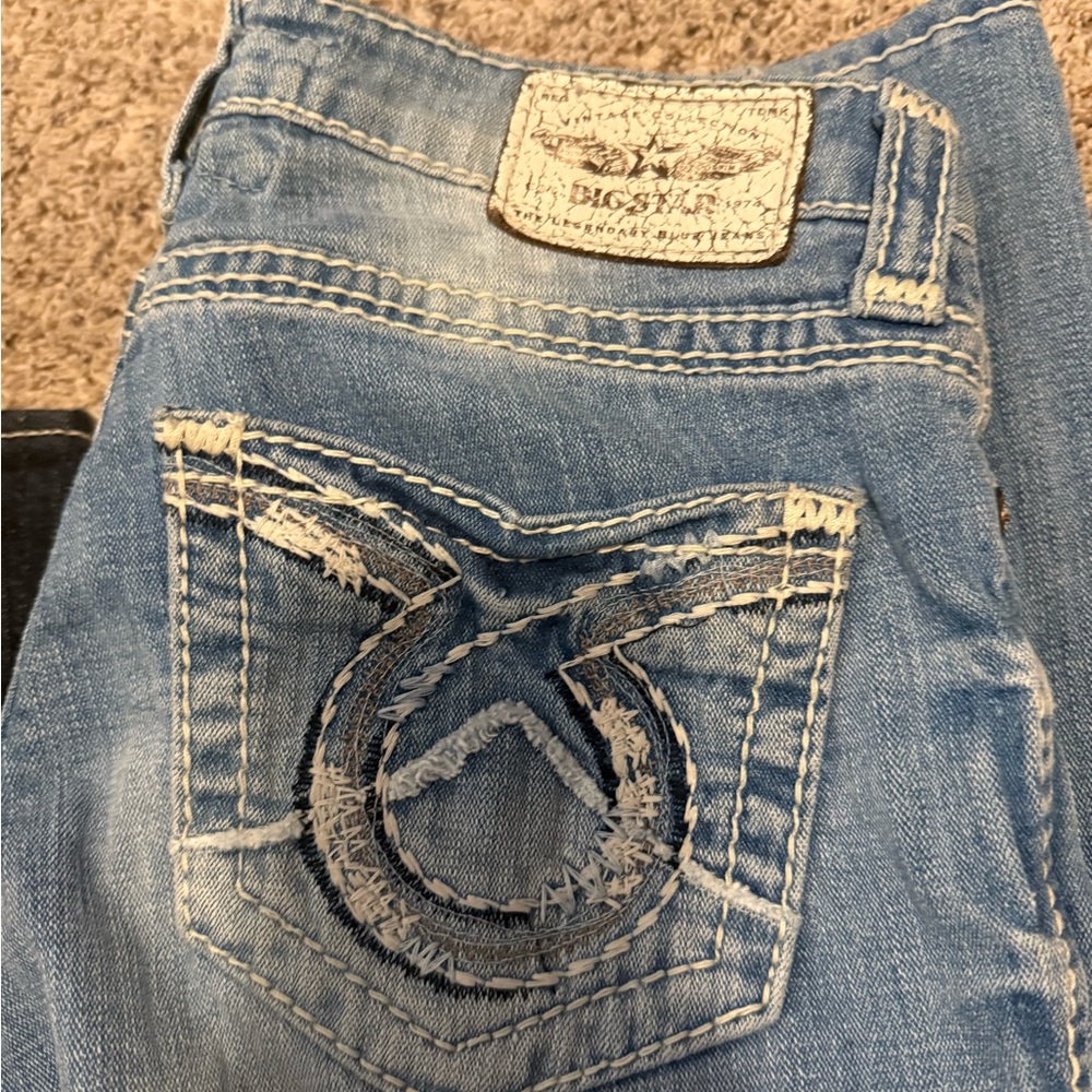 Big Star Women's Denim Jeans with Distinctive Stitching